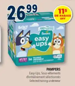 Familiprix PAMPERS Easy-Ups offer