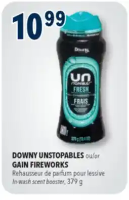 Familiprix DOWNY UNSTOPABLES or GAIN FIREWORKS, In-wash scent booster offer