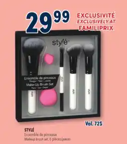 Familiprix STYLÉ, Makeup brush set, 6 pieces offer