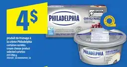 Maxi PRODUIT DE FROMAGE À LA CRÈME PHILADELPHIA | CREAM CHEESE PRODUCT, 227/250 G offer