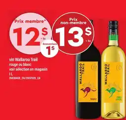 Maxi VIN WALLAROO TRAIL ROUGE OU BLANC VOIR SÉLECTION EN MAGASIN offer