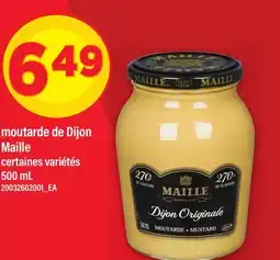 Maxi MOUTARDE DE DIJON MAILLE offer