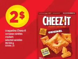 Maxi CRAQUELINS CHEEZ-IT | CRACKERS, 191/200 G offer