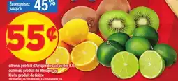 Maxi CITRONS, PRODUIT D'AFRIQUE DU SUD OU DES É.U. OU LIMES offer