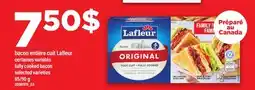 Maxi BACON ENTIÈRE CUIT LAFLEUR | FULLY COOKED BACON, 65/90 G offer