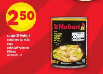 Maxi SOUPE ST-HUBERT | SOUP offer