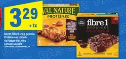 Maxi BARRES FIBRE, 1 125 G, GRANOLA, PROTÉINES OU BISCUITS VAL NATURE offer