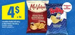 Maxi CROUSTILLES RUFFLES 180-200 G OU MISS VICKIES 190/200 G offer