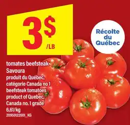 Maxi TOMATES BEEFSTEAK SAVOURA | BEEFSTEAK TOMATOES offer