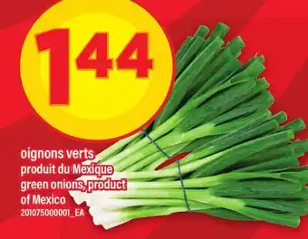 Maxi OIGNONS VERTS | GREEN ONIONS offer