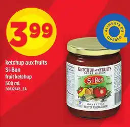 Maxi KETCHUP AUX FRUITS SI-BON | FRUIT KETCHUP offer