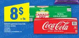 Maxi BOISSONS GAZEUSES COCA-COLA offer