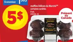 Maxi MUFFINS DÉLICES DU MARCHÉ, 6 UN offer