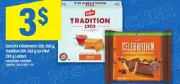 Maxi BISCUITS CÉLÉBRATION, 200-350 G, TRADITION, 280-350 G OU VITAL, 280 G LECLERC offer