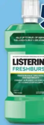 Familiprix LISTERINE, Selected products offer