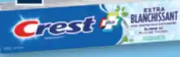 Familiprix Crest Complete Plus Extra Whitening clean mint toothpaste offer