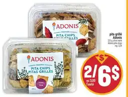 Marché Adonis Pita grillé Adonis | Adonis pita chips offer