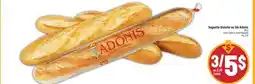 Marché Adonis Baguette blanche ou blé Adonis | Adonis white or wheat baguette offer