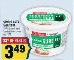 Marché Adonis Crème sure Sealtest | Sealtest sour cream offer