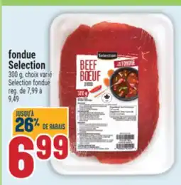 Marché Adonis Fondue Selection | Selection fondue offer