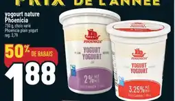 Marché Adonis YOGOURT NATURE PHOENICIA | PHOENICIA PLAIN YOGURT offer
