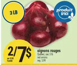 Marché Adonis OIGNONS ROUGES | RED ONIONS offer