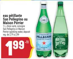 Marché Adonis Eau pétillante San Pellegrino ou Maison Perrier | San Pellegrino or Maison Perrier sparkling water offer
