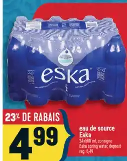 Marché Adonis Eau de source Eska | Eska spring water offer