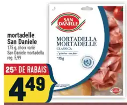 Marché Adonis MORTADELLE SAN DANIELE | SAN DANIELE MORTADELLA offer
