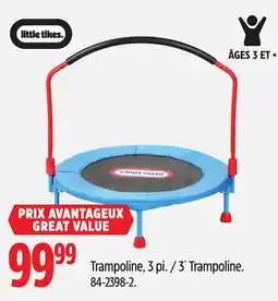 Canadian Tire Little Tikes 3' Trampoline offer