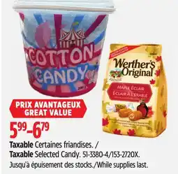 Canadian Tire Taxable Selected Candy offer