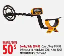 Canadian Tire Ace 300i Metal Detector offer