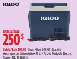 Canadian Tire Igloo Active Portable Electric Cooler, 17L offer