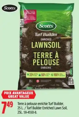 Canadian Tire Scotts Turf Builder Enriched Lawn Soil offer