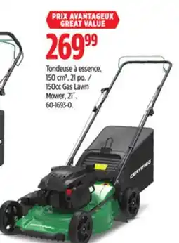 Canadian Tire Certified 150cc Gas Lawn Mower, 21˝ offer