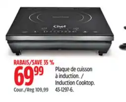 Canadian Tire Master Chef Induction Cooktop offer
