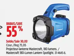 Canadian Tire Mastercraft 180-Lumen Lantern Spotlight offer
