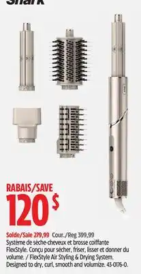 Canadian Tire Shark FlexStyle Air Styling & Drying System offer