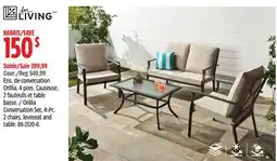 Canadian Tire For Living Orillia Conversation Set offer