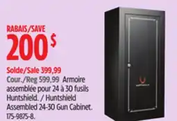 Canadian Tire Huntshield Assembled 24-30 Gun Cabinet offer