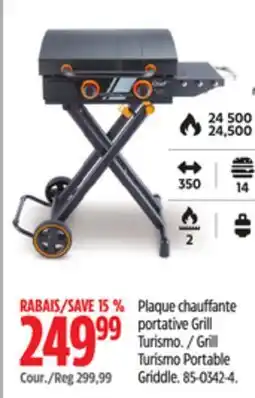 Canadian Tire Master Chef Grill Turismo Portable Griddle offer