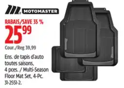 Canadian Tire MotoMaster Multi-Season Floor Mat Set offer