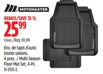 Canadian Tire MotoMaster Multi-Season Floor Mat Set offer