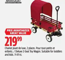 Canadian Tire Millside Industries Inc. Deluxe 2-Seat Toy Wagon offer
