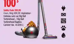 Canadian Tire Dyson Big Ball Turbinehead Bagless Canister Vac offer