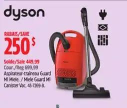 Canadian Tire Miele Guard M1 Canister Vac offer