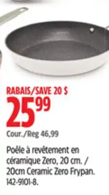 Canadian Tire 20cm Ceramic Zero Frypan offer