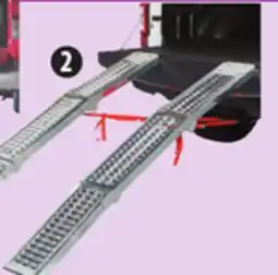Canadian Tire MotoMaster Tri-Fold Steel Loading Ramps, 72˝, 2-Pc Up to 1000-lb capacity offer
