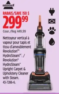 Canadian Tire BISSELL Revolution HydroSteam Upright Carpet & Upholstery Cleaner with Steam offer