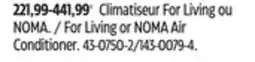 Canadian Tire For Living or NOMA Air Conditioner offer